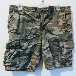 Camo Cargo Shorts